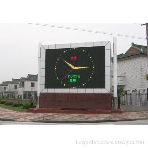 P20 Big Size Outdoor LED Digital Display Panel Board